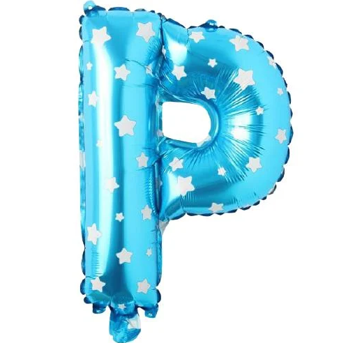 Folyo Balon Mavi P 16 İnç 36 Cm